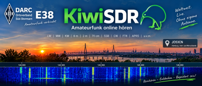 E38 KiwiSDR – Amateurfunk online hören