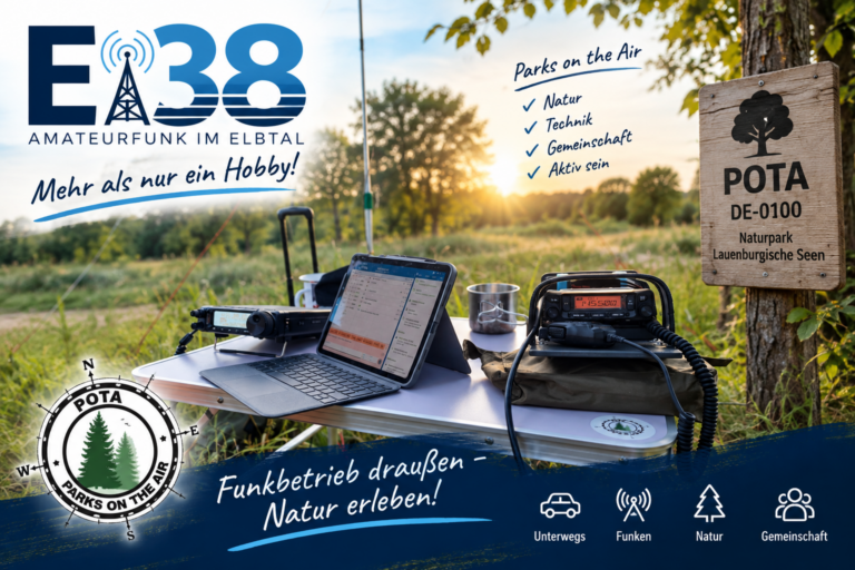 E38: POTA-Aktivierung bei bestem Spätsommerwetter