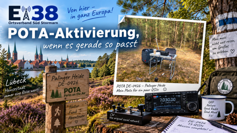 POTA-Aktivierung, wenn es gerade so passt