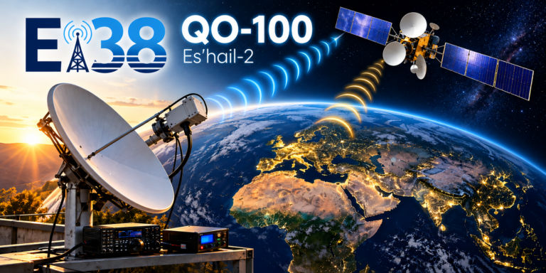 QO-100 – Amateurfunk über einen Satelliten in 36.000 Kilometern Höhe