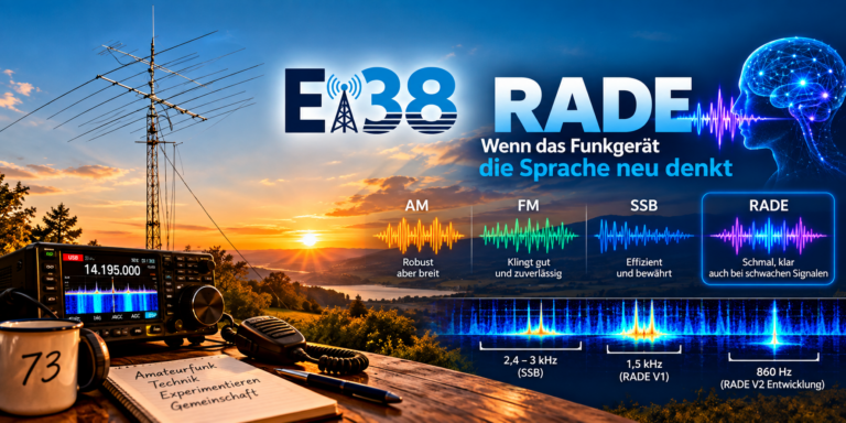 RADE – wenn das Funkgerät die Sprache neu denkt